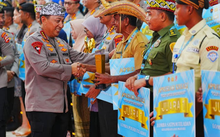 Polda Kalteng Sabet 2 Penghargaan Bergengsi di Awarding Day Kreasi Polri