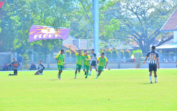 Koarmada III Tumbangkan Marinir Wiltim Lewat Drama Adu Penalti