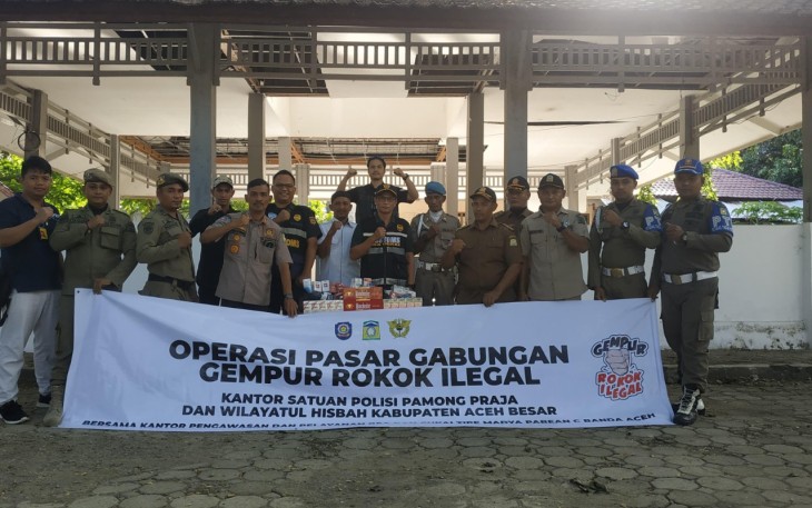 Bea Cukai Banda Aceh Gempur Peredaran Rokok Ilegal di Aceh