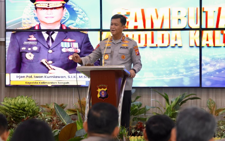Kapolda Kalimantan Tengah (Kalteng), Irjen Pol Iwan Kurniawan