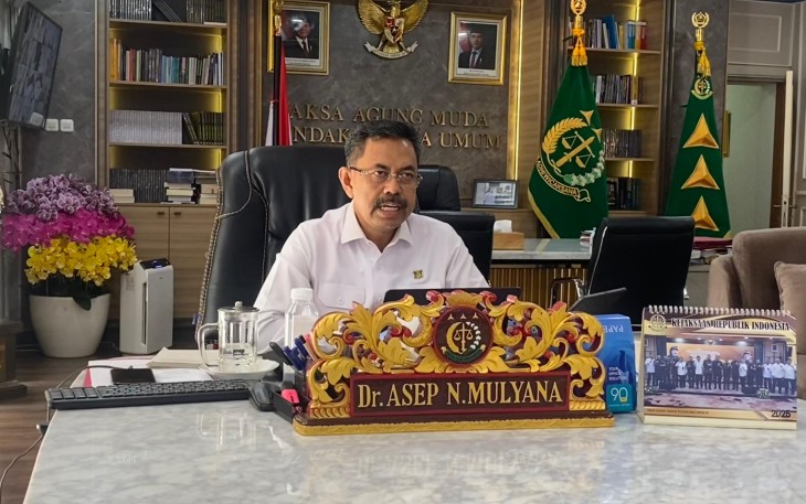 Jaksa Agung melalui melalui Jaksa Agung Muda Tindak Pidana Umum (JAM-Pidum) Prof. Dr. Asep Nana Mulyana