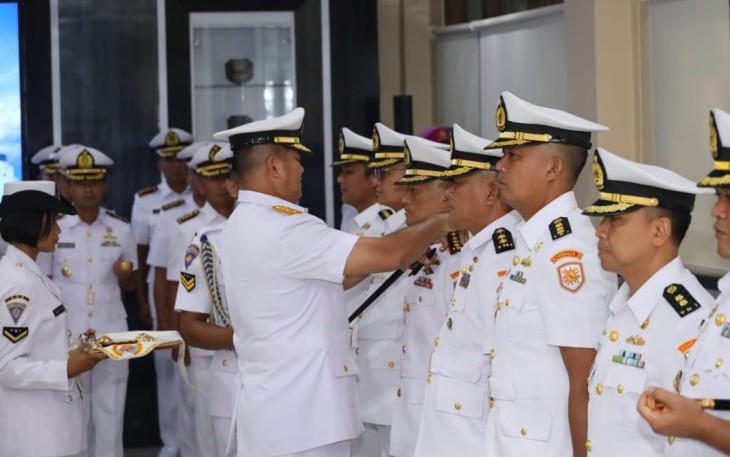 Empat Jabatan Strategis di Koarmada III Resmi Diserahterimakan
