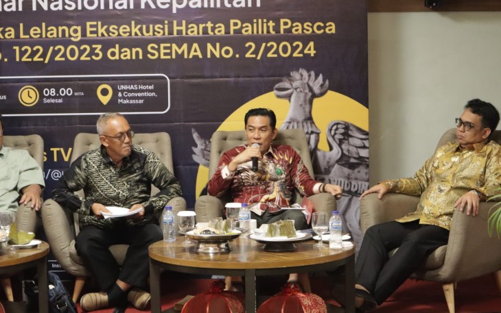 Seminar Nasional Kepailitan di Unhas Makassar 