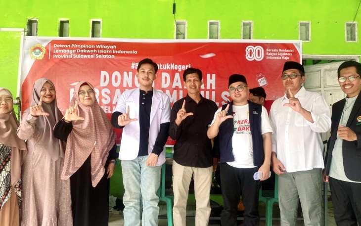 LDII Sulsel dan PMI Gelar Donor Darah Terkumpul 41 Kantong dari 60 Pendaftar