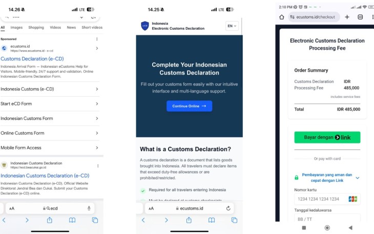 Situs Palsu Ecustoms.id Diduga Digunakan untuk Penipuan dan Pencurian Data