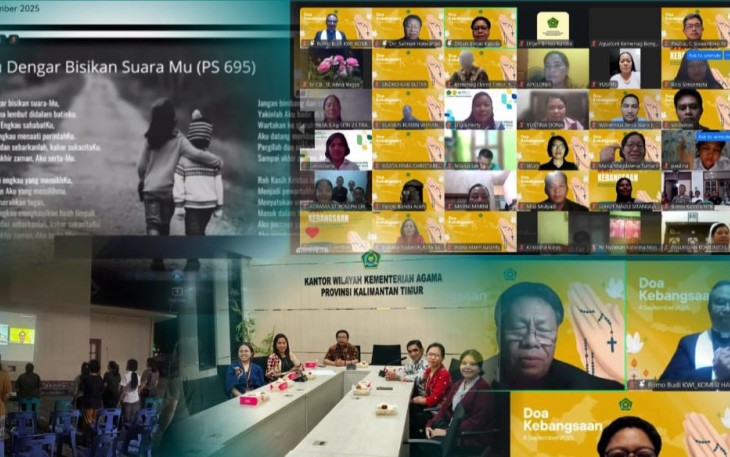 Kementerian Agama menggagas Doa Kebangsaan yang digelar secara serentak oleh tiap Direktorat Jenderal Bimbingan Masyarakat (Ditjen Bimas), pada Kamis (4/9/2025)