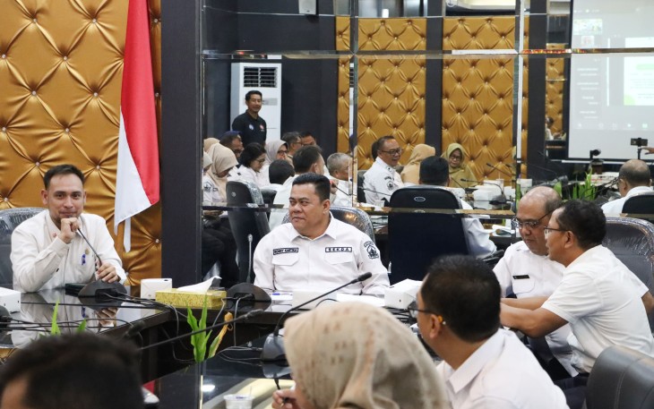 Digagas Bupati Roby, Bendera Hijau atau Hitam Jadi Tanda OPD Hingga Kelurahan/Desa Bersih dan Sehat