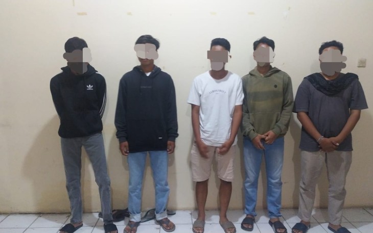 Polsek Batangan Ungkap Kasus Penganiayaan, Lima Pelaku Diamankan