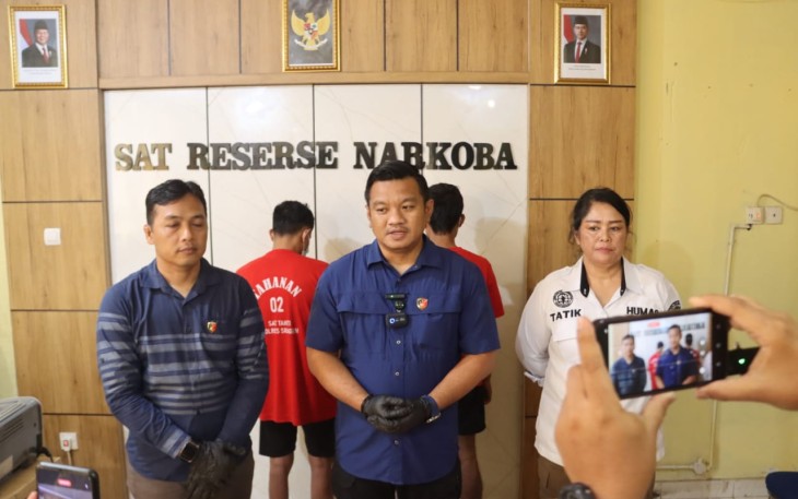 Satnarkoba Polres Sragen Sukses Gulung Pengedar Shabu, 18,11 Gram Barang Bukti Diamankan