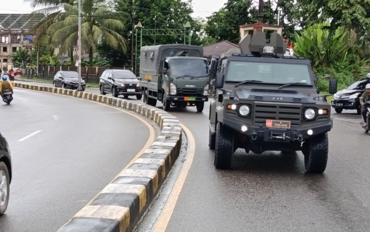 Kodim 1710/Mimika Kembali Bersinergi Dengan GM FKPPI, Banser dan Pemuda Kerukunan Gelar Patroli Wilayah