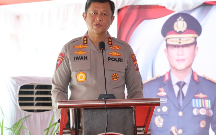 Kepala Kepolisian Daerah (Kapolda) Kalimantan Tengah, Irjen Pol Iwan Kurniawan, S.I.K., M.Si