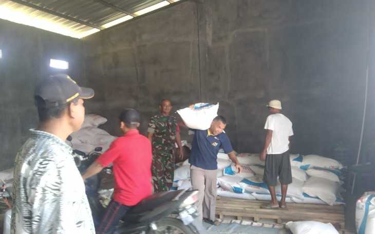 Pendampingan ketersediaan pupuk di wilayah desa binaan 