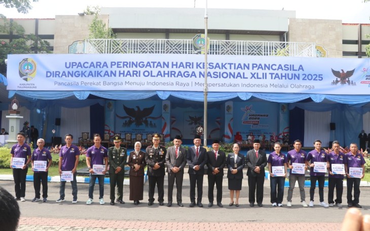 Hari Kesaktian Pancasila dan Haornas 2025 di Kabupaten Tulungagung 
