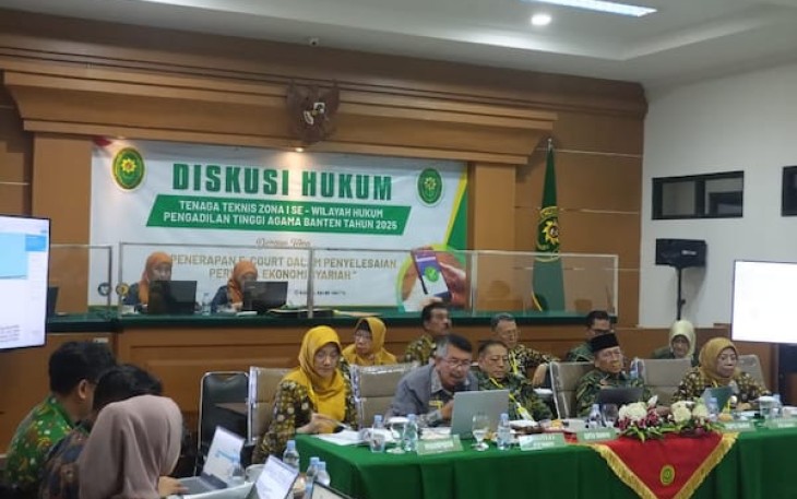 PTA Banten Gelar Diskusi Bahas Penerapan E-Court dalam Perkara Ekonomi Syariah