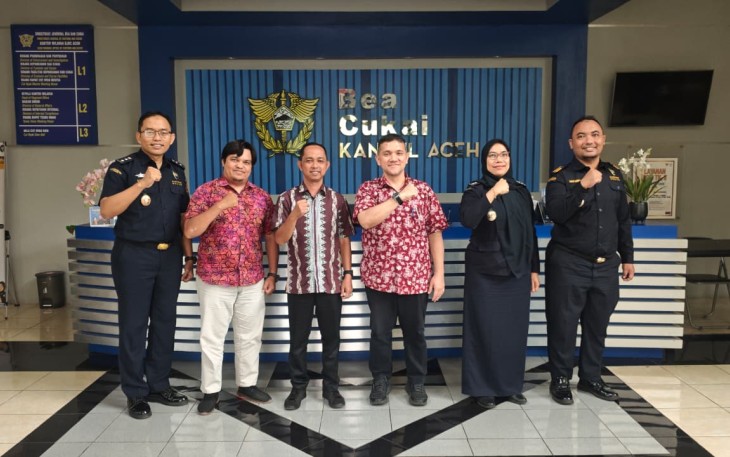 Bea Cukai Aceh dan Disperindag Aceh Bahas Penguatan Ekspor Impor untuk Pertumbuhan Ekonomi Aceh