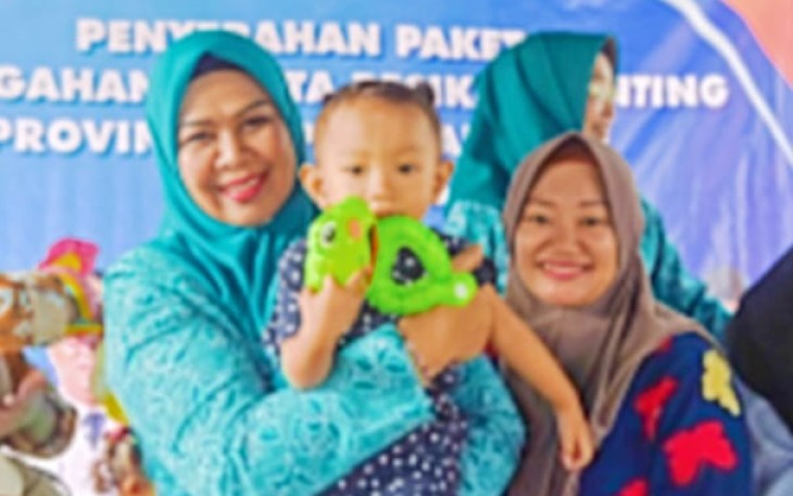 Ketua Tim Penggerak Pemberdayaan dan Kesejahteraan Keluarga (TP-PKK) Provinsi Kepulauan Riau, Hj. Dewi Kumalasari Ansar