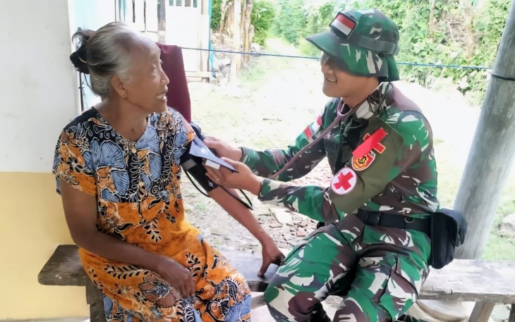 Layanan kesehatan gratis warga perbatasan 