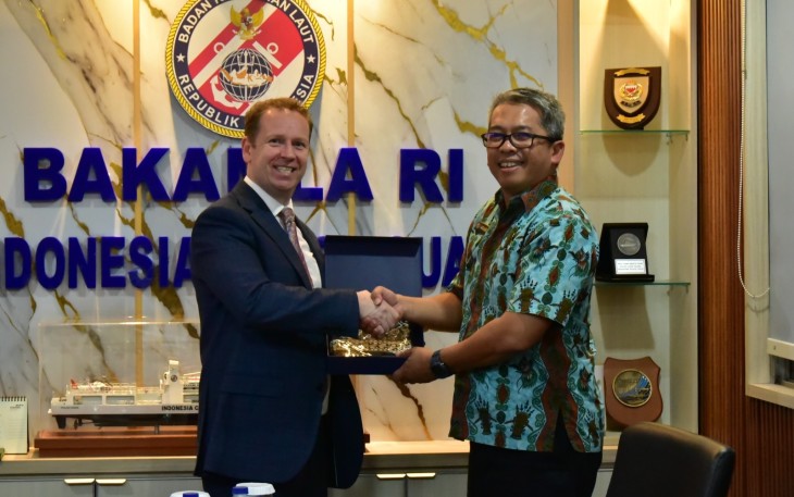 Bakamla RI - Inggris Perkuat Kerja Sama Strategis Bidang Keamanan Maritim
