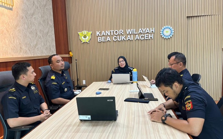 Bea Cukai Tanjung Pinang Pelajari Strategi Pengelolaan Media di Aceh Customs Media Hub