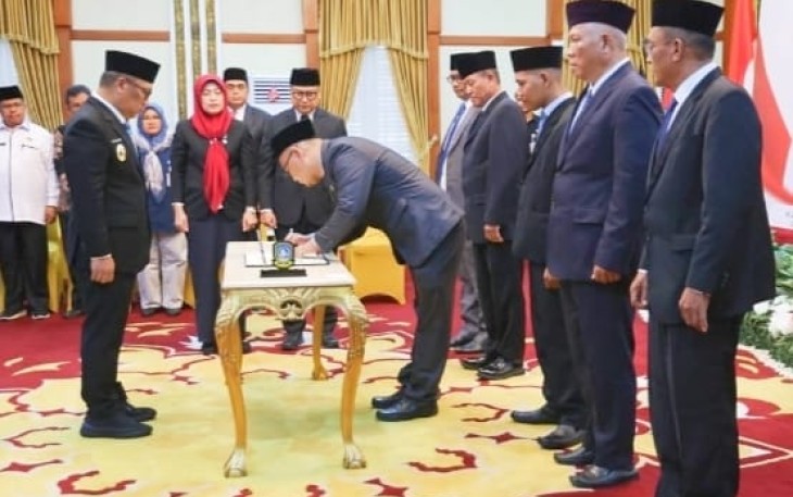 Wagub Nyanyang Lantik Komisioner KPID Kepri Periode 2025–2028