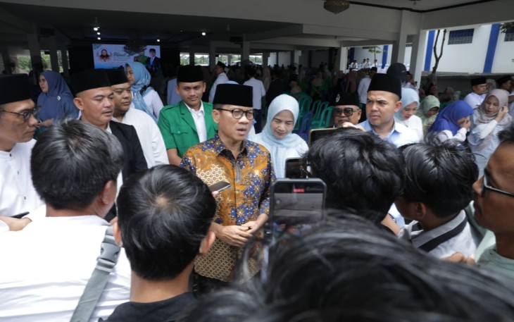 Mendes Yandri saat memberikan keterangan pers 