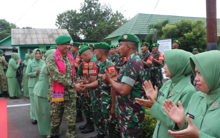 Pangdam XXI/RI Lakukan Kunjungan Kerja di Kodim 0423/BU 