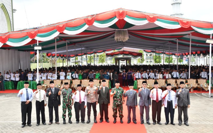 Pembukaan Turnamen Olahraga 100 Tahun Gontor Antar PC IKPM se-Dunia