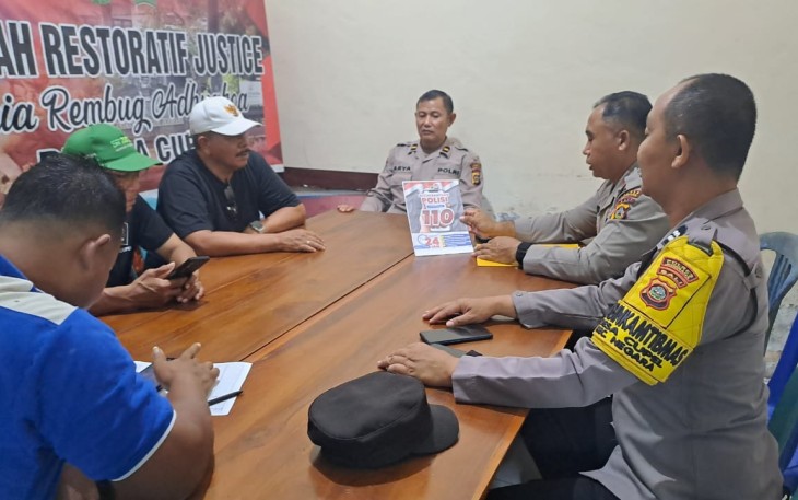 Sambang Kamtibmas bersama tokoh masyarakat 