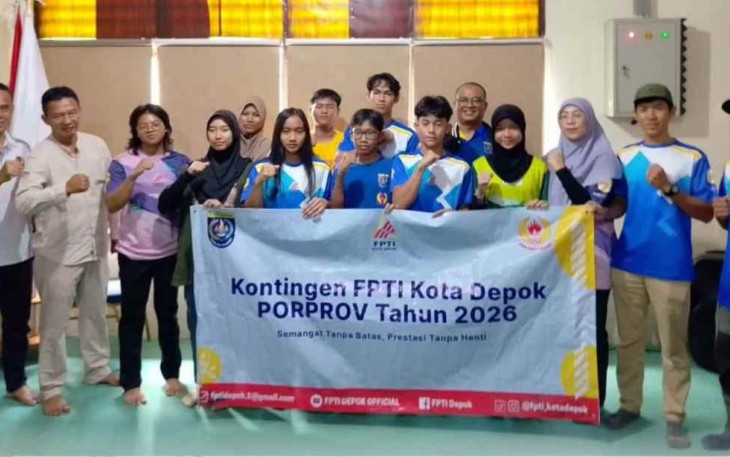 KONI dan Disporyata Depok Lepas Atlet Panjat Tebing ke BK Porprov XV Jabar 2025
