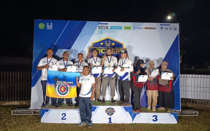 Tim Panahan Kolinlamil Ukir Prestasi Gemilang di HUB Archery Championship 2025 