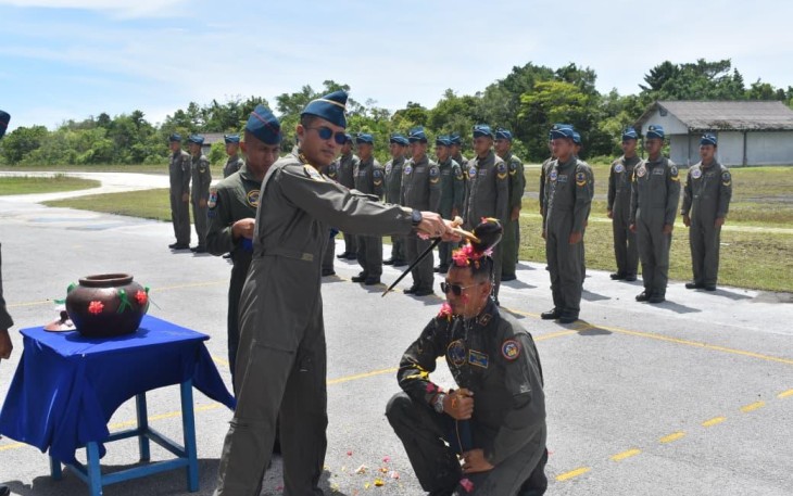 Wing Udara 3 Puspenerbal Kembali Cetak Sejarah Lahirkan Captain Pilot AS 565 MBe Panther