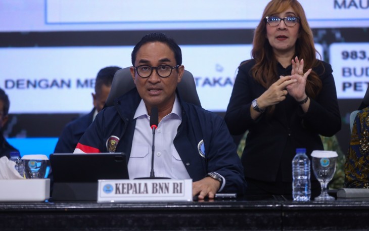 BNN Gelar Konferensi Pers Akhir Tahun 2025