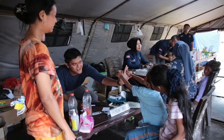 Posko Kesehatan Polri Aktif Layani Masyarakat Aceh Tamiang