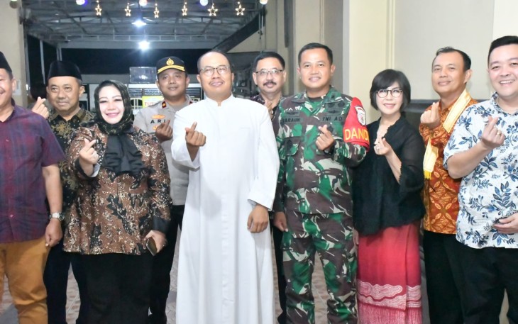 Jelang Perayaan Natal 2025, TNI - Polri di Ponorogo Lakukan Patroli Skala Besar