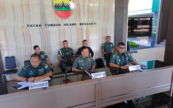 Kodam I/Bukit Barisan Gelar Konferensi Pers Kasus Dugaan Pidana Perzinahan