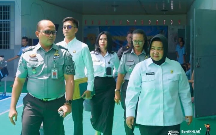 Rutan Pangkalan Brandan Terima Kunjungan Direktur Jenderal Kesehatan dan  Perawatan Ditjenpas Sumut