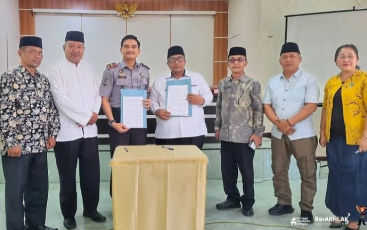 Rutan Pangkalan Brandan dan Kemenag Kab.Langkat Sinergi Pada Pembinaan Kerohanian Warga Binaan