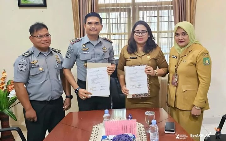 Sinergi Rutan Pangkalan Brandan Bersama  Dinas Kesehatan Kab.Lahgkat.