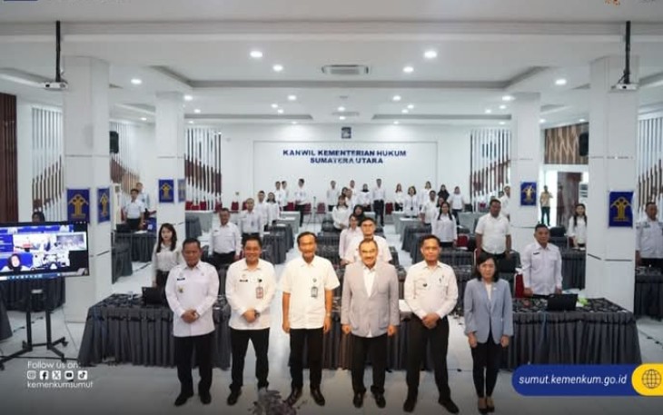 Kanwil Kemenkum Sumut Gelar Kegiatan Pra Penilaian Kompetensi.