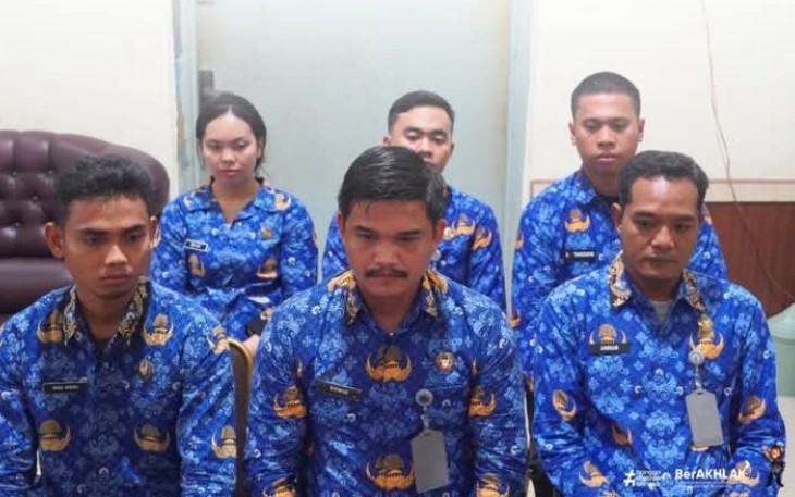 Karutan Pangkalan Brandan Erwin Siregar Beserta Jajaran Ikuti Pengarahan Secara Virtual Oleh Dirjenpas