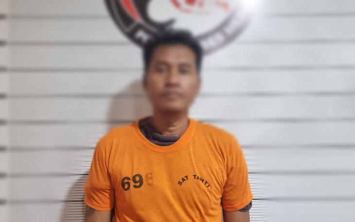 Diduga Pelaku Pengedar Narkotika Jenis Sabu di Kec.Medan Sunggal.