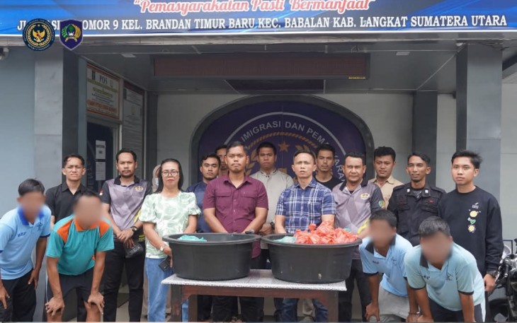 Momen Ibadah dan Kegiatan Sosial di Laksanakan Rutan Pangkalan Brandan pada Perayaan Idul Adha 1446 H Tahun 2025 M.