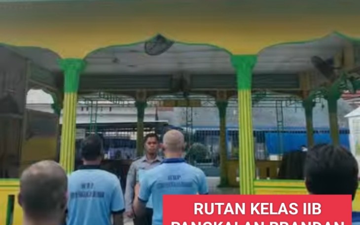 K.a KPR Rutan Pangkalan Brandan Andre Situmorang Membuka Pekan Olahraga Rupadan
