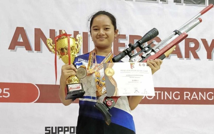 Atlet menembak Perbakin Kota Depok