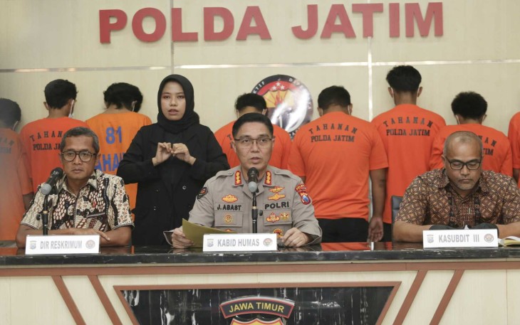 Kabid Humas Polda Jatim Kombes Pol Jules Abraham Abast