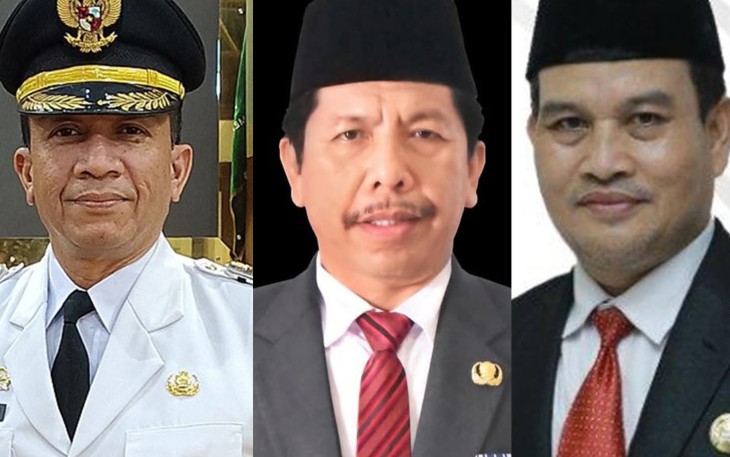 Foto : Tiga Besar Calon Sekretaris Daerah Provinsi Bengkulu yang Mengikuti Lelang Jabatan 