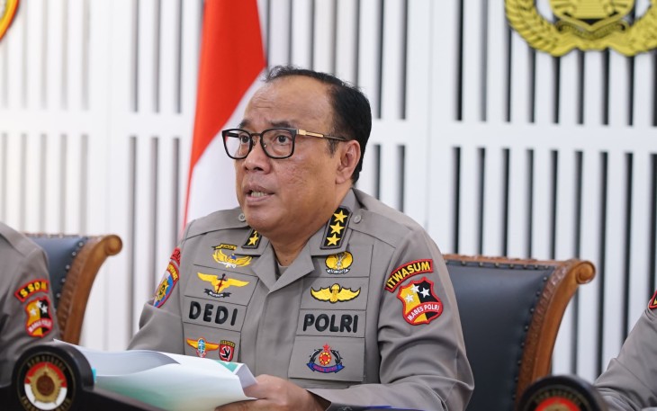 Irwasum Polri Komjen Dedi Prasetyo