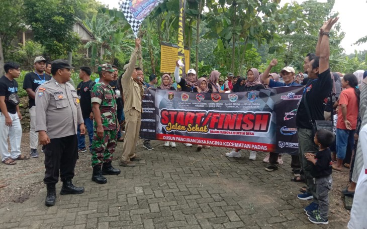 Babinsa Desa Pacing Hadiri Kegiatan Nyadran