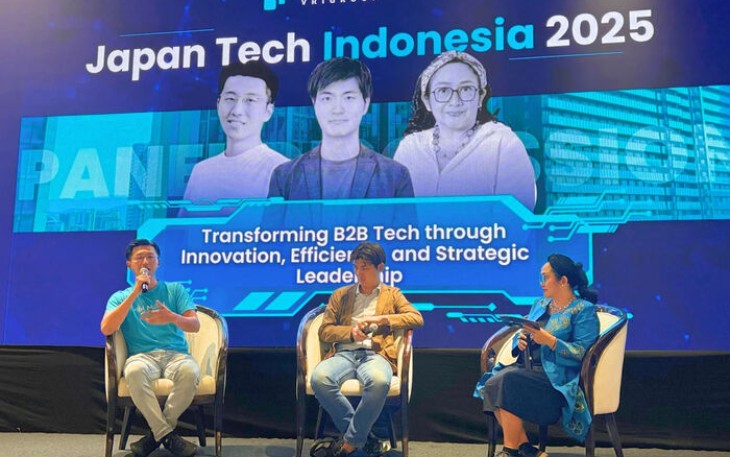 Japan Tech Indonesia 2025 bertajuk “Transforming B2B Tech Through Innovation, Efficiency, and Strategic Leadership.”