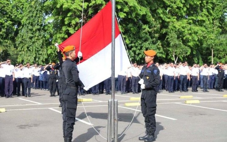 KAI Daop 1 Jakarta Gelar Upacara Hari Pahlawan di Stasiun Gambir